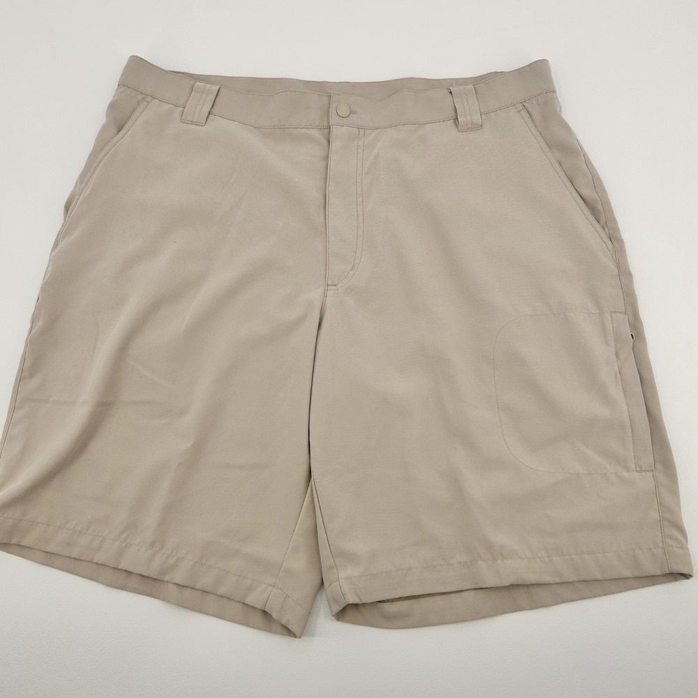 Columbia Cargo Shorts Mens 40 Tan‎ GRT Utility Hiking 10 Inseam Gorpcore Outdoor